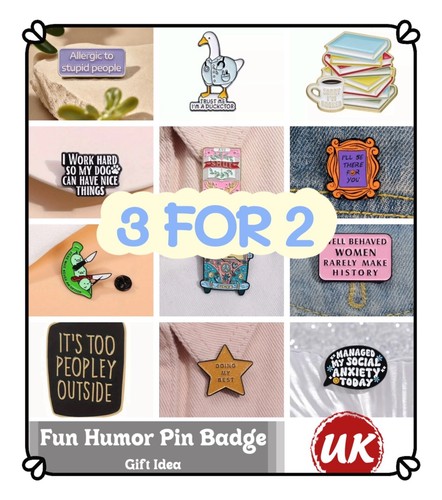 For cute pin badge metal - 2,