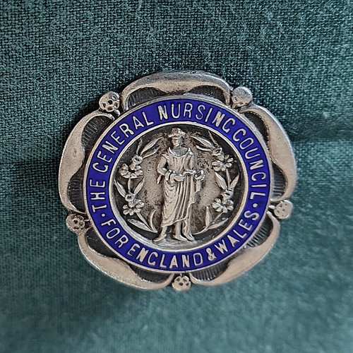 1920s silver enamel gnc - &,
