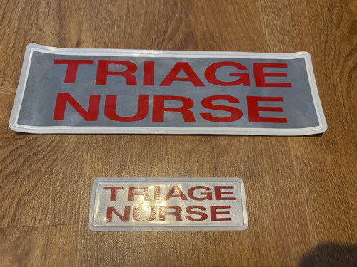 Triage nurse reflective - "triage, nurse"