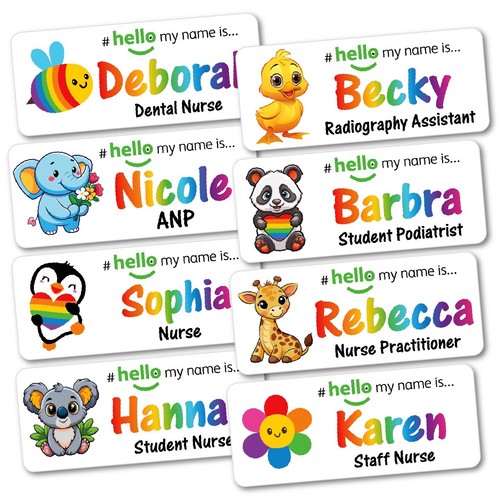Hello name badge nurse - is,
