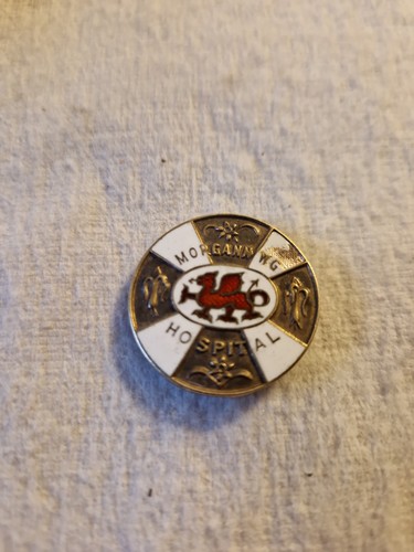 Morgannwg silver nursing badge - nursing,