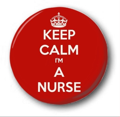 Keep calm nurse - calm,