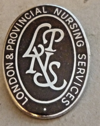 Vintage nursing enamel badge - nursing,