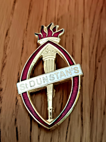 Vintage enamel nursing badge - vintage,